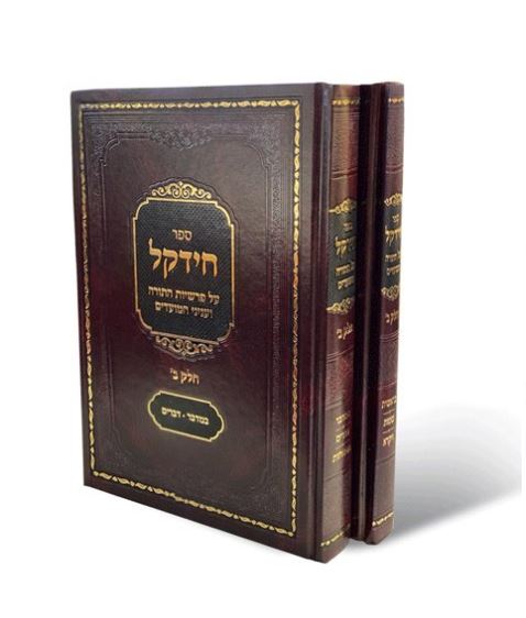 חידקל עה"ת ומועדים חלק ב' ב כרכים