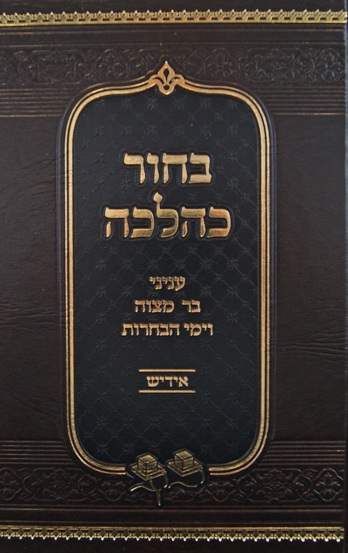 בחור כהלכה - עניני בר מצוה וימי הבחרות אידיש
