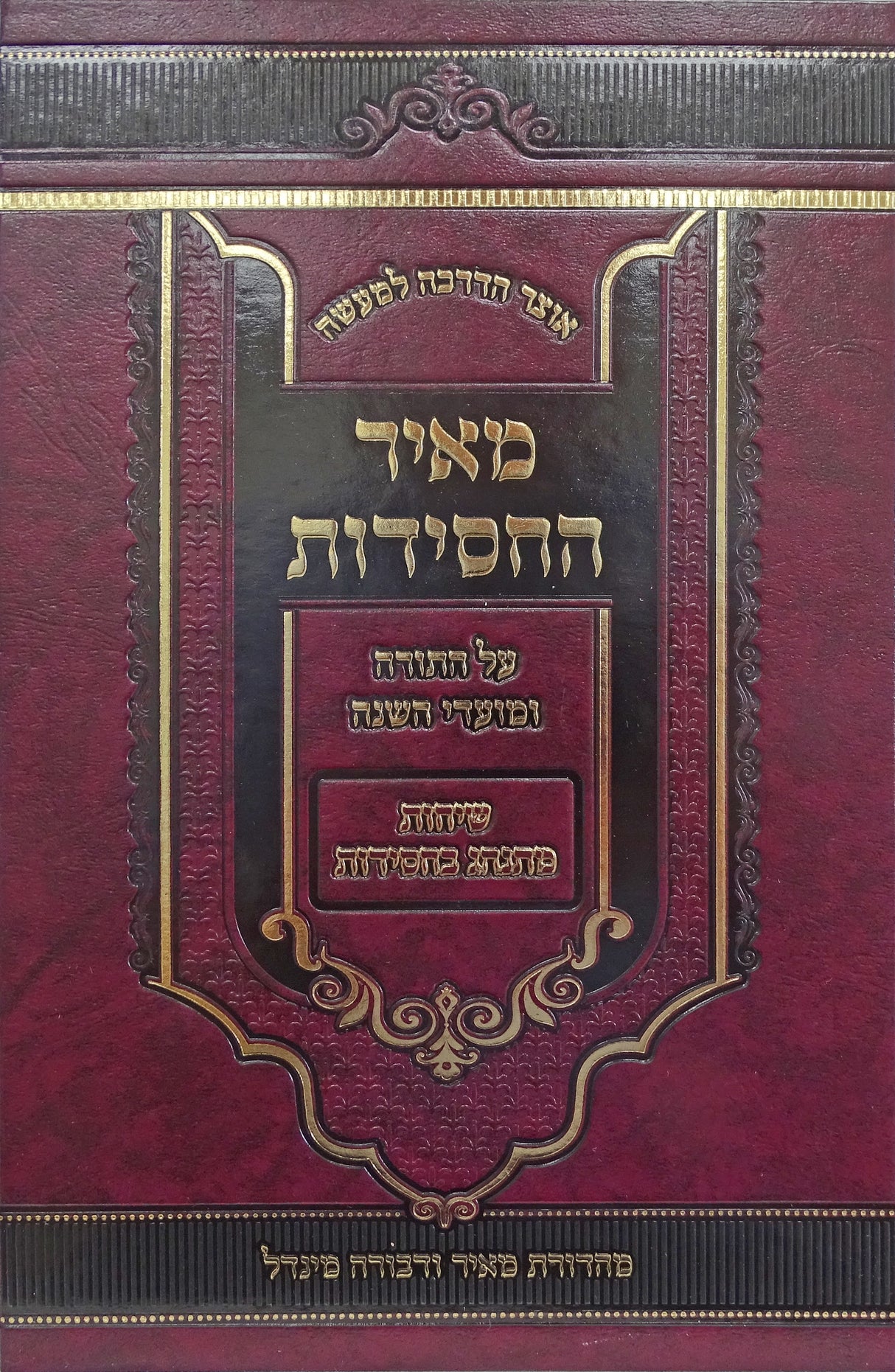 מאיר החסידות על התורה ומועדי השנה