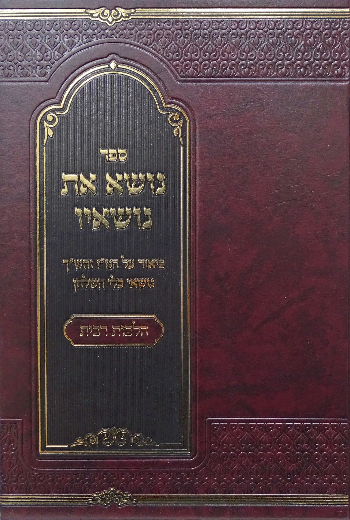 נושא את נושאיו - הל' ריבית