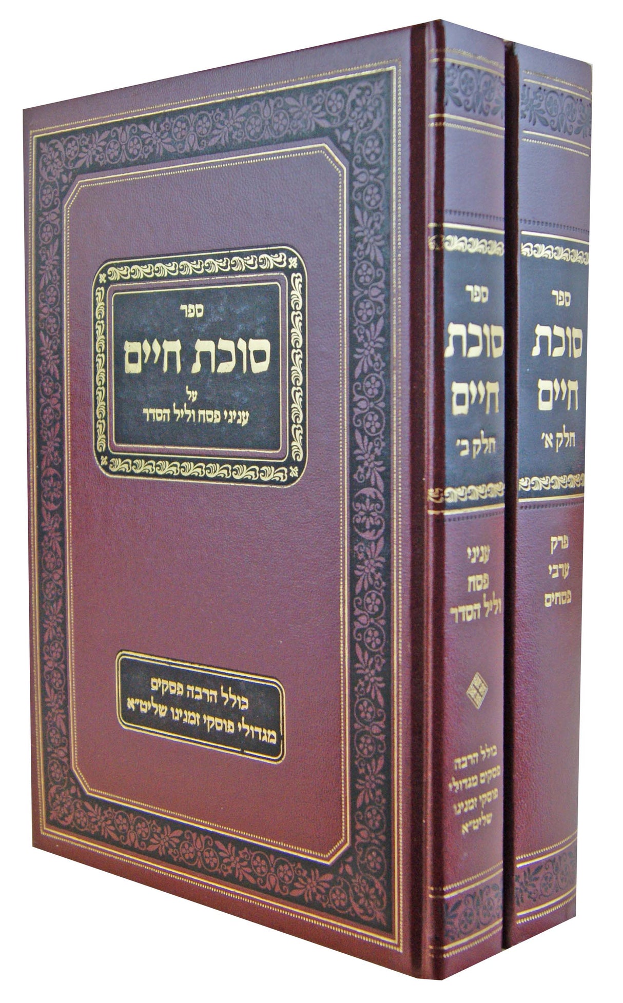 סוכת חיים ב' כרכים - פסח