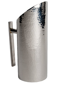 Water Jug-Hammered  Stainless Steel