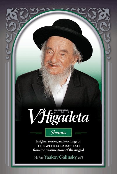 V'higadeta - Shemos - Insights & stories